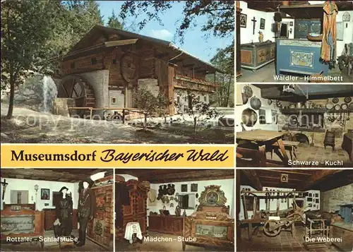 Tittling Museumsdorf Bayerischer Wald Kat. Tittling