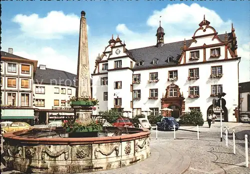 Darmstadt Marktplatz Rathaus Kat. Darmstadt