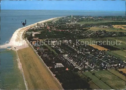 Cuxhaven Nordseebad Fliegeraufnahme Kat. Cuxhaven