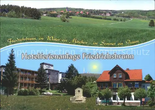 Friedrichsbrunn Harz Hotelferienanlage Kat. Friedrichsbrunn