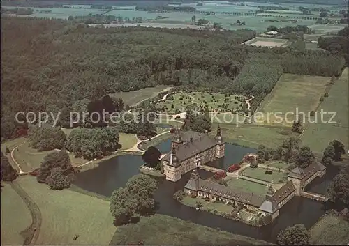 Dorsten Fliegeraufnahme Schloss Lembeck Museum Park Hotel Kat. Dorsten