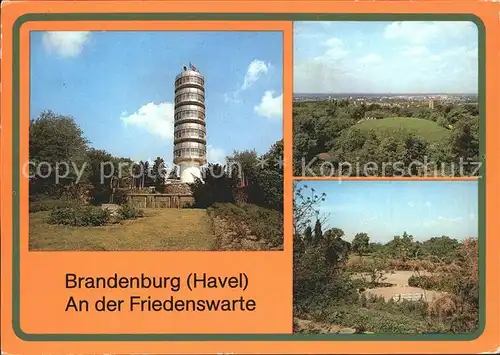 Brandenburg Havel An der Friedenswarte Kat. Brandenburg