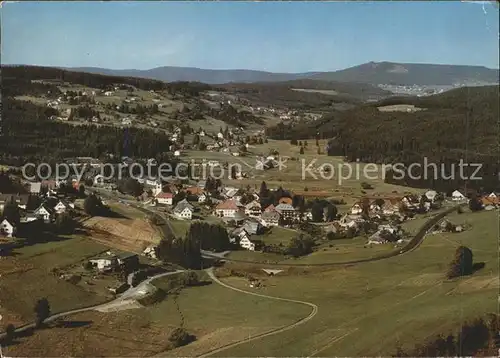 Altglashuetten Fliegeraufnahme Kat. Feldberg (Schwarzwald)