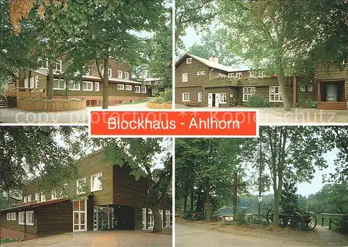 Ahlhorn Blockhaus Jugendheim Kat. Grossenkneten
