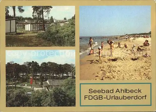 Ahlbeck Ostseebad  / Heringsdorf Insel Usedom /Ostvorpommern LKR