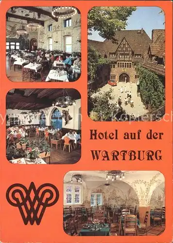 Wartburg Eisenach Hotelrestaurant Jaegerzimmer Kat. Eisenach