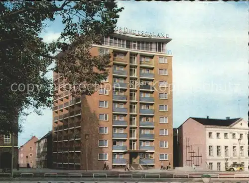 Rostock Mecklenburg Vorpommern Hochhaus Kat. Rostock