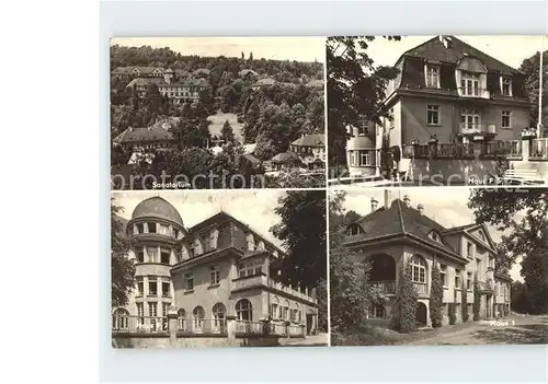 Bad Gottleuba Berggiesshuebel Sanatorium  Kat. Bad Gottleuba Berggiesshuebel