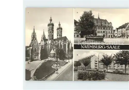 Naumburg Saale Dom und Dreikoenigskapelle Kat. Naumburg