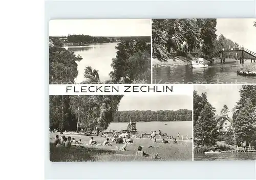 Flecken Zechlin Bruecke Kat. Rheinsberg