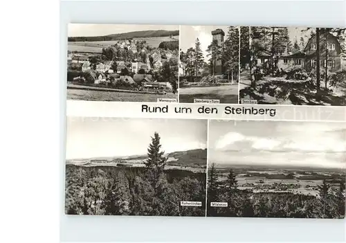 Steinberg Vogtland Rothenkirchen Wernesgruen Steinberg Turm Kat. Steinberg Vogtland