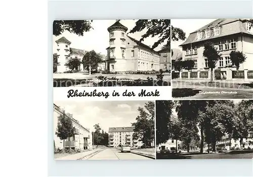 Rheinsberg Sanatorium Helmut Lehmann am Markt Kat. Rheinsberg
