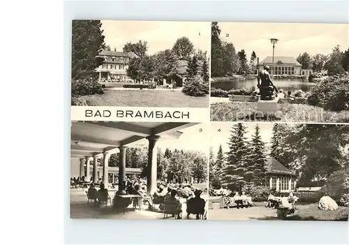 Bad Brambach Vogtlandhaus Schillerquelle Kat. Bad Brambach