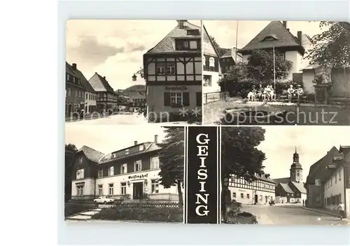 Geising Erzgebirge Geisinghof Sparkasse Kat. Geising Osterzgebirge