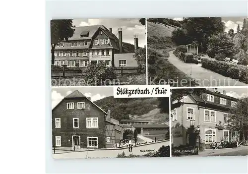 Stuetzerbach Kurverwaltung Saunabad Tretbad Kat. Stuetzerbach