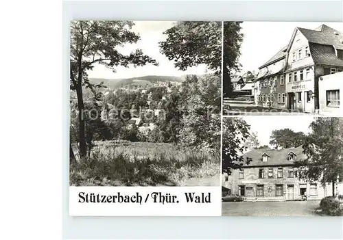 Stuetzerbach Gasthaus zur Neuen Welt Kat. Stuetzerbach