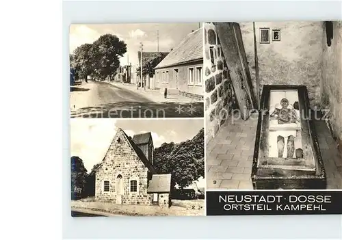 Neustadt Dosse Kmapehl 700jaehrige Wehrkirche nicht verweste Leichnam Ritter von Kahlbutz Kat. Neustadt Dosse