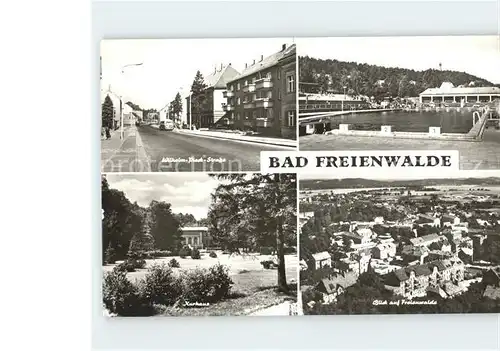 Bad Freienwalde Wilhelm Pieck Strasse Kurhaus Kat. Bad Freienwalde