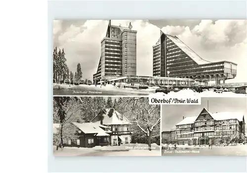 Oberhof Thueringen Interhotel Panorma Ernst Thaelmann Haus  Kat. Oberhof Thueringen