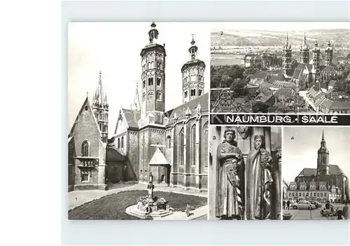 Naumburg Saale Dom Dom Uta Ekkehard Wenzelskirche Markt Kat. Naumburg