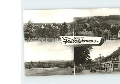 Friedrichsbrunn Harz Brocken HO Hotel Zum Ramberg FDGB Erholungsheim Gustav Zabel Kat. Friedrichsbrunn