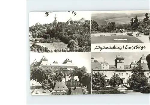 Augustusburg Schloss Schlossterrassen Kat. Augustusburg