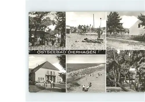 Dierhagen Ostseebad FDGB Erholungsheim Ernst Moritz Arndt Kat. Dierhagen Ostseebad