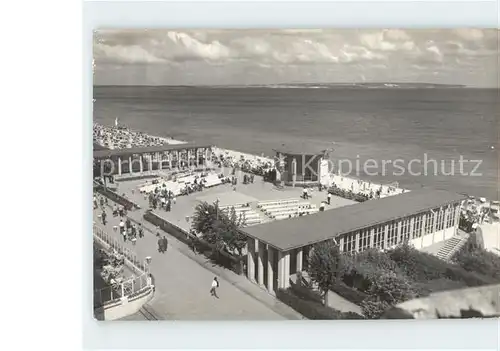 Binz Ruegen Promenade Konzertbuehne Strand Kat. Binz