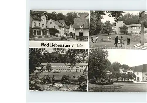 Bad Liebenstein Ernst Thaelmann Strasse Therapiegebaeude Kurpark Theater Badehaus Kat. Bad Liebenstein