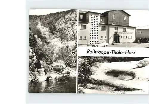 Thale Harz Rosstrappe Schurre Berghotel Hufmal Kat. Thale
