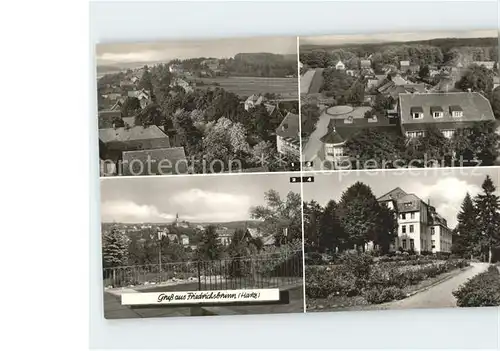 Friedrichsbrunn Harz Sanatorium Ernst Thaelmann Erholungsheim Gustav Zabel Kat. Friedrichsbrunn