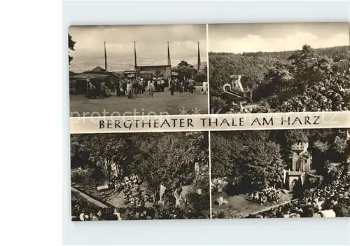 Thale Harz Bergtheater  Kat. Thale