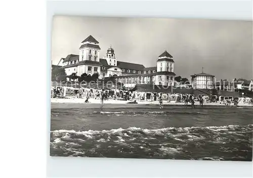 Binz Ruegen Strandleben Kat. Binz