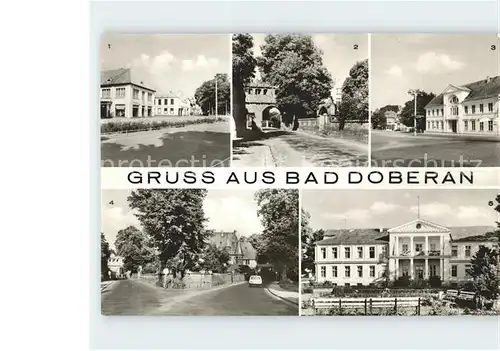 Bad Doberan Kaufhaus Magnet Klosterhof Joh R Becher Oberschule Stadttor Kat. Bad Doberan