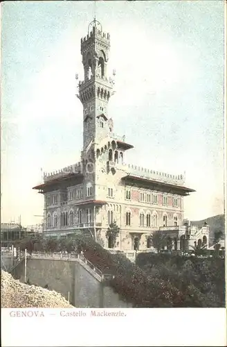 Genova Genua Liguria Castello Mackenzie Kat. Genova