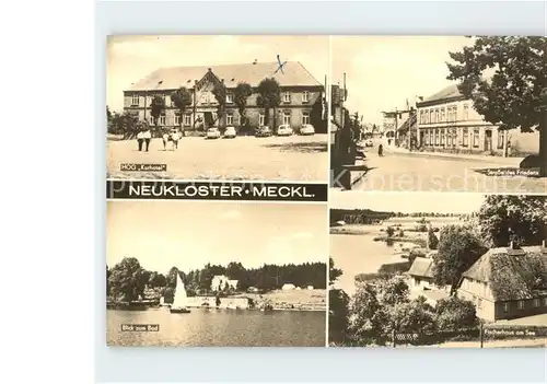 Neukloster Mecklenburg HOG Kurhotel Strasse Friedens Bad  Kat. Neukloster Mecklenburg