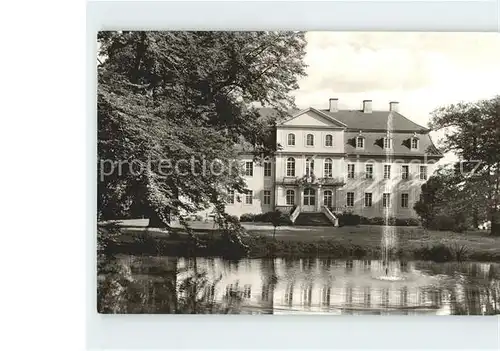 Rammenau Barockschloss Gartenseite Kat. Rammenau