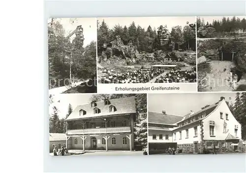 Ehrenfriedersdorf Erzgebirge Bergbau Greifensteinmuseum  Aussichtsfelsen Naturtheater Stuelpnerhoehle Kat. Ehrenfriedersdorf