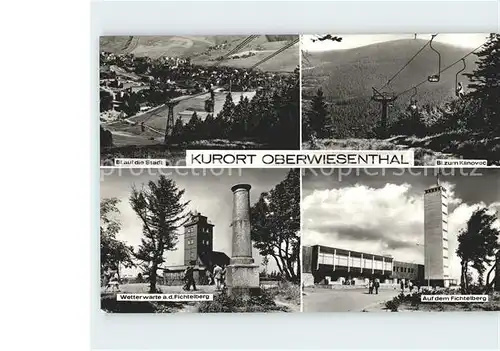 Oberwiesenthal Erzgebirge Kilnovec Fichtelberg Wetterwarte Kat. Oberwiesenthal