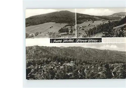 Jonsdorf Zittauer Gebirge Jonsberg Hochwald Hyronimus Kat. Kurort Jonsdorf