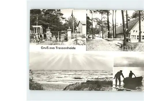 Trassenheide Usedom Zeltlager JP Raymonde Dienz Ferienlager Friedrich Schiller Universitaet Jena Kat. Trassenheide