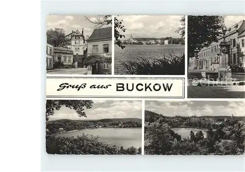 Buckow Maerkische Schweiz Sanatorium Waldfrieden Brunnen Kat. Buckow Maerkische Schweiz