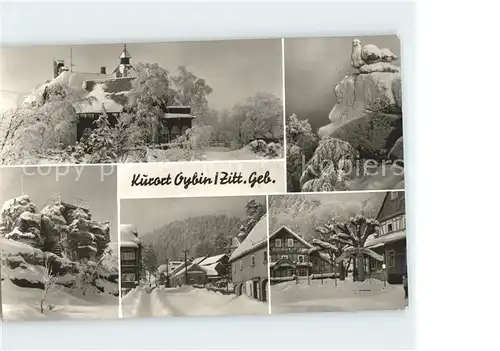 Oybin Klosterhof Zittauer Gebirge Kat. Kurort Oybin