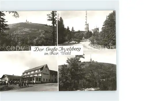 Inselsberg Schmalkalden Turm Berghof Stoehr Kat. Schmalkalden