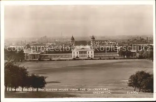 Greenwich London Naval College Queens House /  /
