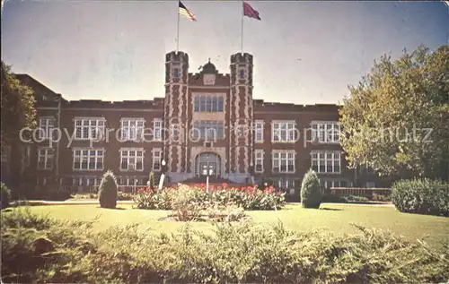 Salina Kansas Hall Pioneers Kansas Wesleyan University Kat. Salina