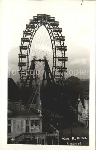 Wien Prater Riesenrad Kat. Wien