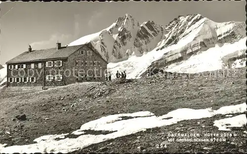 Grossglockner Oberwalder Huette Kat. Heiligenblut