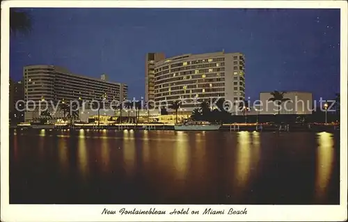 Miami Beach Fontainebleau Hotel  Kat. Miami Beach