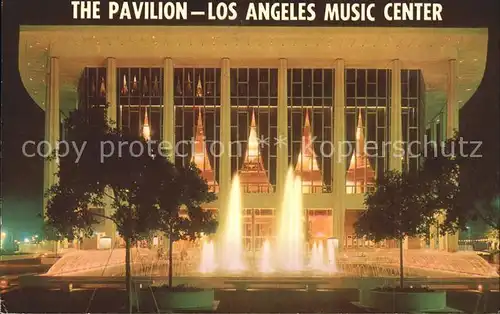 Los Angeles California Music Center Pavilion Kat. Los Angeles